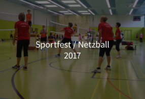 Sportfest 2017 / Netzball
